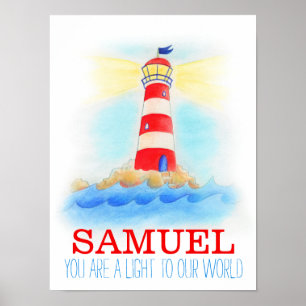 Kweekvuurtoren voor baby's citeren poster