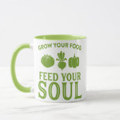 KWEKEN UW VOEDSEL voeden uw ziel Mok (Links)