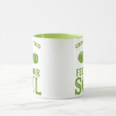 KWEKEN UW VOEDSEL voeden uw ziel Mok (Midden)