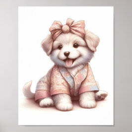 Kwekerij Art Nusantara / Erfgoed Baby Dieren Poster