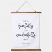 Kwekerij Bijbel Verse Hanging Tapestry Set Hangend Wandkleed (Voorkant 2)