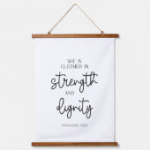 Kwekerij Bijbel Verse Hanging Tapestry Set Hangend Wandkleed (Voorkant 3)