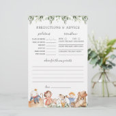 Kwekerij Rhymes Baby shower Voorspellingen en Advi (Staand voorkant)