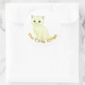 kwekerij ronde sticker (Tas)