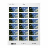 Kwellen van de hemel etiket (Full Sheet)