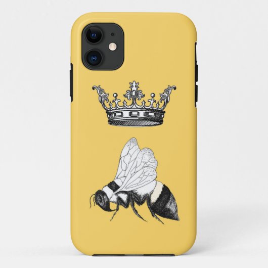 Kwestie voor koningin-bijentelefoon Case-Mate iPhone case (Achterkant)