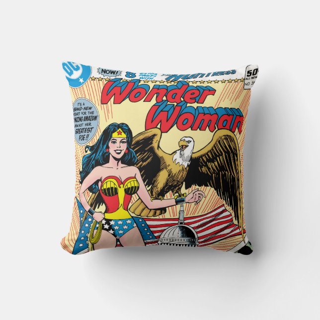 Kwestie Wonder Woman #272 Kussen (Voorkant)