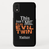 Kwesties met dubbele aangepaste naam Case-Mate iPhone case (Achterkant)