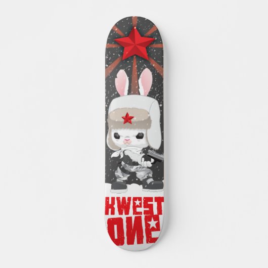 KWESTONE REDSTAR SKATEBOARD (Voorkant)