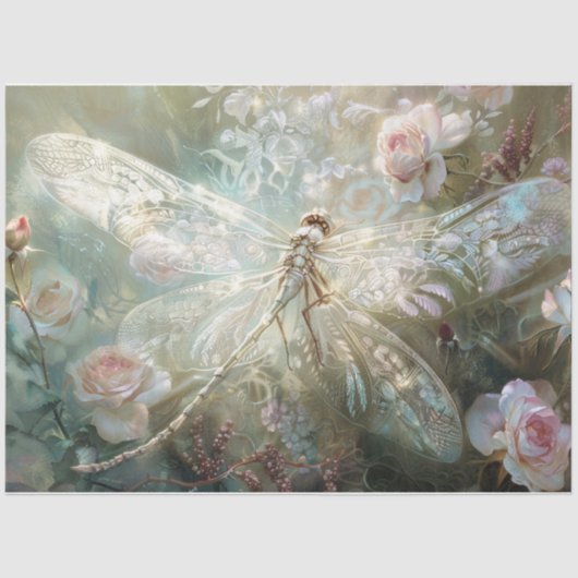 Kwetsbare libel tissuepapier (Voorkant)