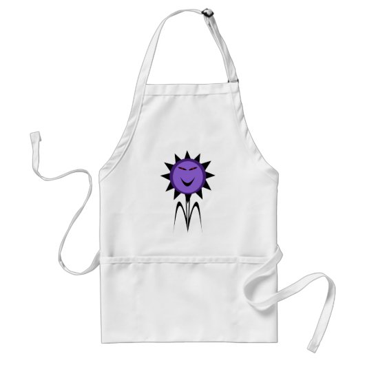 Kwetsbare ventilator Kawaii Gothic Halloween Koken Standaard Schort (Voorkant)