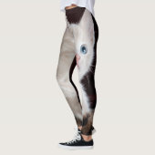 Kwetsbare Witte Keuten Leggings (Links)