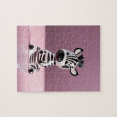 Kwetsbare Zebra Legpuzzel (Horizontaal)