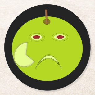 Kwieke Apple met Onderzetters van Scar Halloween P