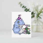 Kwijl briefkaart (Staand voorkant)