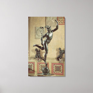 Kwik, c.1576 (brons) canvas afdruk