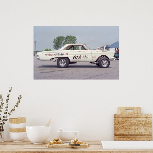 Kwik Comet A F/X -  slepen Poster (Keuken)