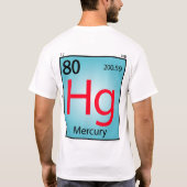 Kwik (Hg) Element T-Shirt (Achterkant)