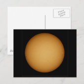 Kwik in doorvoer door de zon briefkaart (Voorkant / Achterkant)
