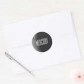 Kwik Ronde Sticker (Envelop)
