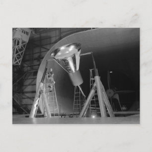Kwik Space Capsule wordt getest in 1959 Briefkaart