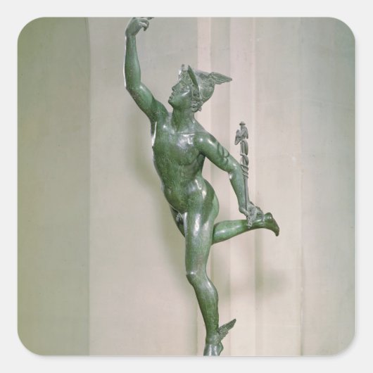 Kwikbeeld Vierkante Sticker (Voorkant)