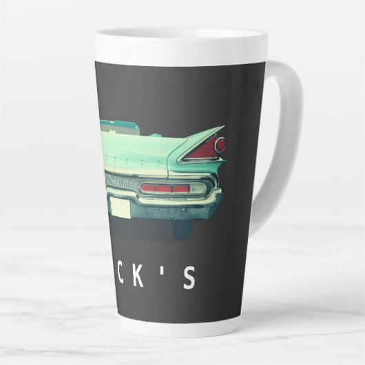  kwiklampen uit de jaren 1950 - Aangepast Latte Mok (Rechterhoek)