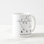 Kye peptide nom mug (Devant droit)