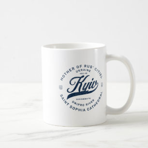Kyiv Oekraïne Retro Koffiemok