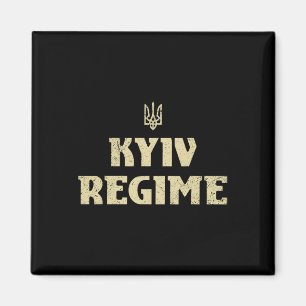 Kyiv-regime grappige Oekraïense drietand zin grap Magneet