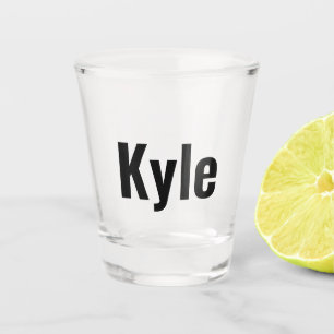 Kyle Mannen naam, Shot Glas