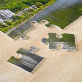 Kylemore Abbey Connemara Galway Ierland. Legpuzzel (Zijkant)