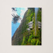 Kylemore Abbey Connemara Galway Ierland. Legpuzzel (Verticaal)