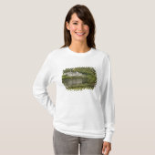 Kylemore Abbey, County Galway, Ierland, T-shirt (Voorkant volledig)