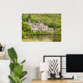 Kylemore Abbey, Ierland Poster (Thuiskantoor)