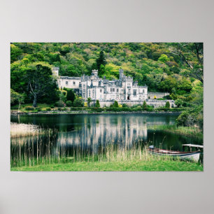 Kylemore Abbey Ireland Poster