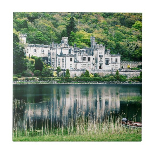 Kylemore Abbey Ireland Tegeltje (Voorkant)