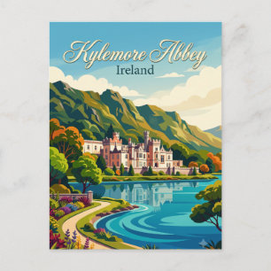 Kylemore Abdij Ierland Briefkaart