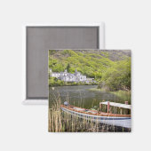 Kylemore Abdij, Ierland. Kylemore Abdij is Magneet (Voorkant / Achterkant)