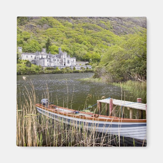 Kylemore Abdij, Ierland. Kylemore Abdij is Magneet (Voorkant)