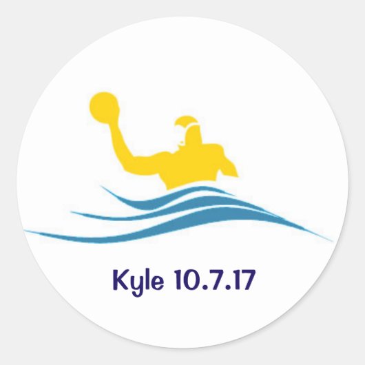 Kyle's bar mitswa sticker (Voorkant)