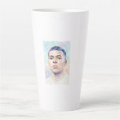Kylian Mbappe Latte Mok (Voorkant)