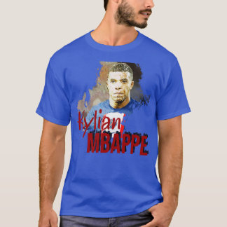 Kylian mbappe Psg speler en Frankrijk T-shirt