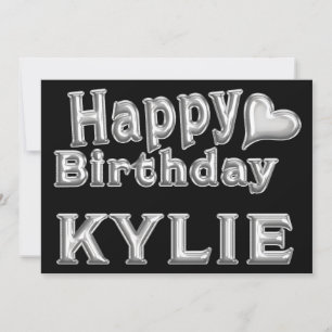 Kylie Carte de Joyeux Anniversaire Carte de vœux a
