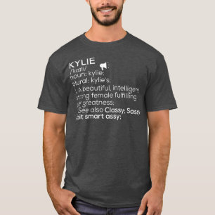 Kylie Naam Kylie Definitie Kylie Vrouw Naam Kyli T-shirt