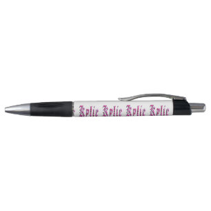 Kylie, naam, Logo, Emmy, balpen. Pen