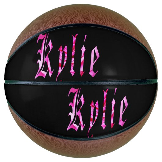 Kylie, naam, Logo, regelmaat Basketball Basketbal (Voorkant)