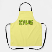 Kylie Name Kiwi Design Küchenschürze Schürze Schort (Voorkant)