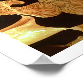 Kylix van het Attische rode cijfer dat Dionysus en Poster (Hoek)