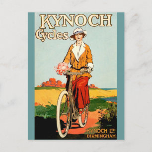 Kynoch Cycyles - fietsenPoster Art Briefkaart